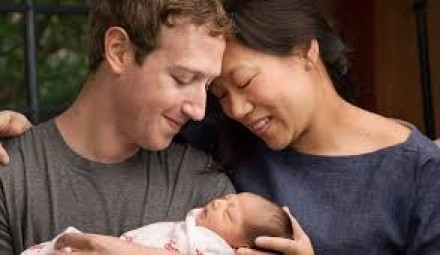 Mark Zuckerberg diventa papà